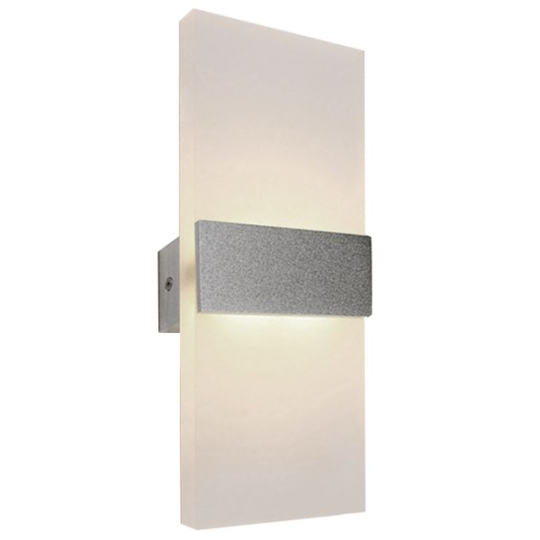 Бра Road Wall Light Silver Серебряный Прозрачный белый в Ульяновске | Loft Concept 