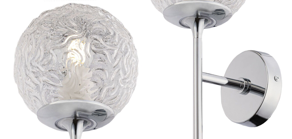 Бра Soranzo Glass Balls Sconces Chromium Бра Soranzo Glass Balls Sconces Chromium - Loft-Concept в Ульяновске