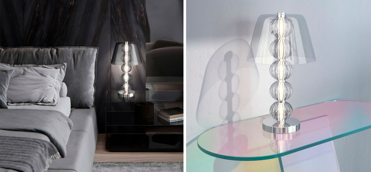 Настольная лампа со стеклянными шарами Balls Lamp - фото №2