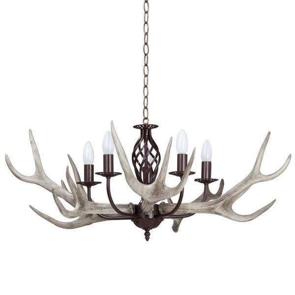 Люстра Horned Forrest Chandelier Коричневый в Ульяновске | Loft Concept 