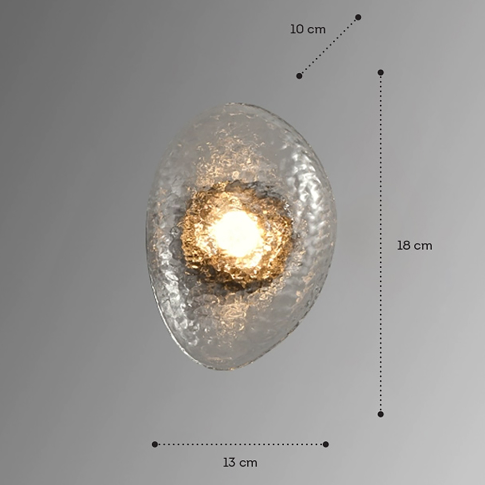 Бра LINDIS FROST LONG WALL 1 лампа Прозрачное стекло в Ульяновске