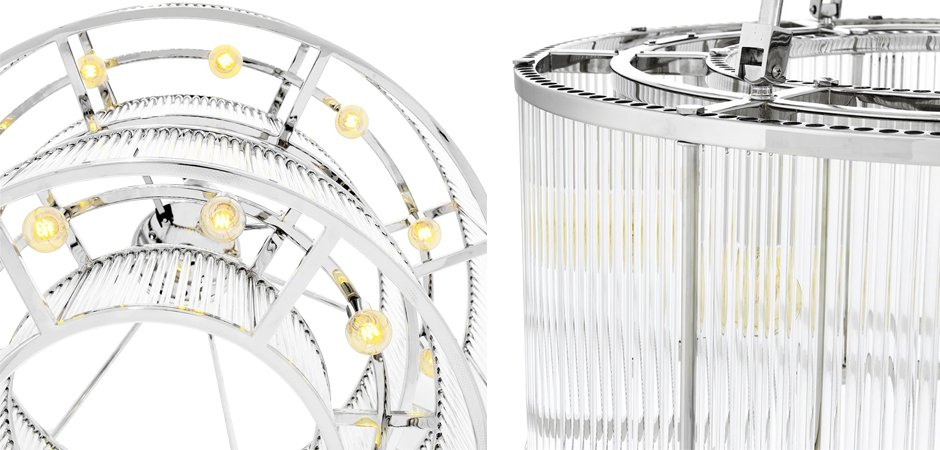 Люстра Chandelier Bernardi Nickel - Loft-Concept в Ульяновске