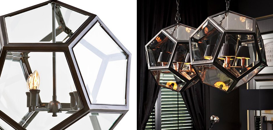 Люстра Eichholtz Lantern Yorkshire Bronze L - Loft-Concept в Ульяновске