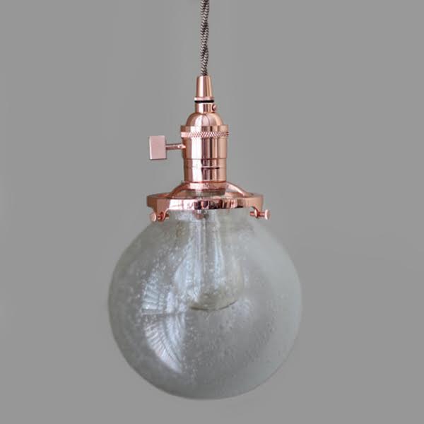 Подвесной светильник Bubble Sphere Glass Copper Медь в Ульяновске | Loft Concept 