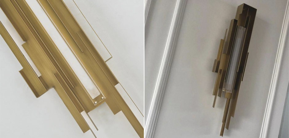 Бра Flowing Metal Sconce Бра Flowing Metal Sconce - Loft-Concept в Ульяновске