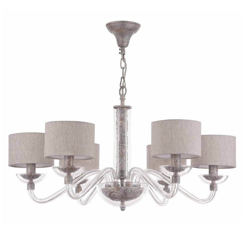 Люстра Sabella Light Chandelier 6 lamp Серый в Ульяновске | Loft Concept 