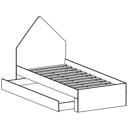 Кровать в детскую Tiny Town Bed в Ульяновске