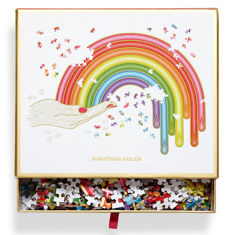 Пазлы RAINBOW HAND SHAPED PUZZLE Jonathan Adler Мульти в Ульяновске | Loft Concept 