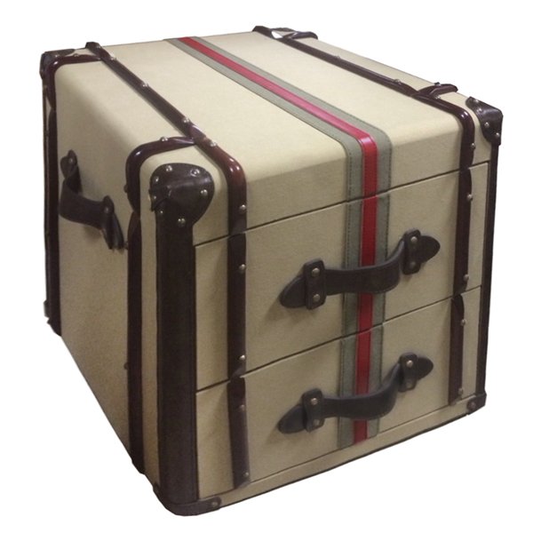 Сундук Richards Red line Canvas Medium trunk   в Ульяновске | Loft Concept 