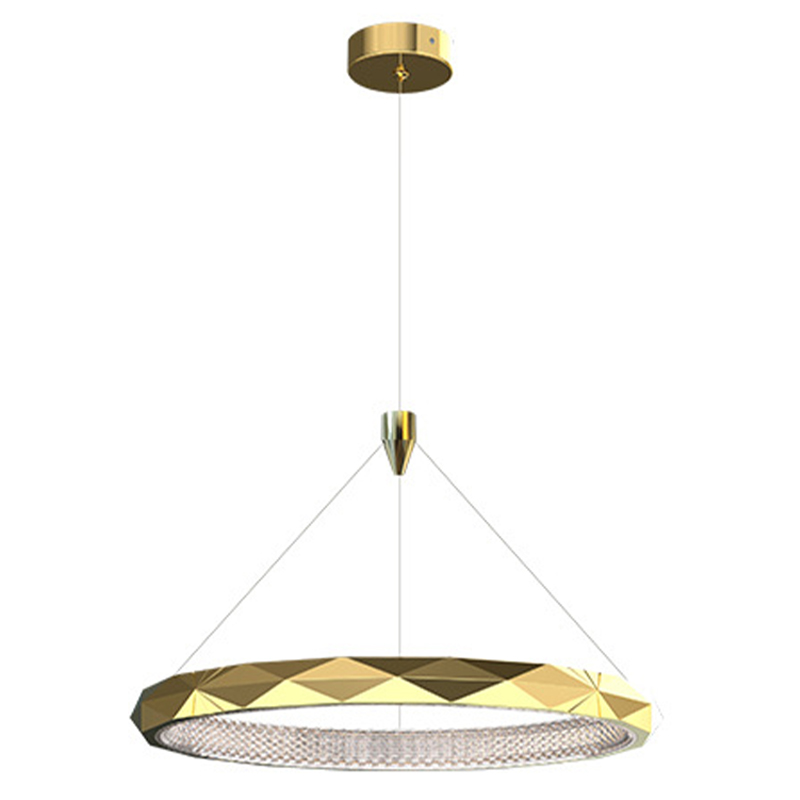 Люстра Horizontal Ring Gold Chandelier Золотой в Ульяновске | Loft Concept 