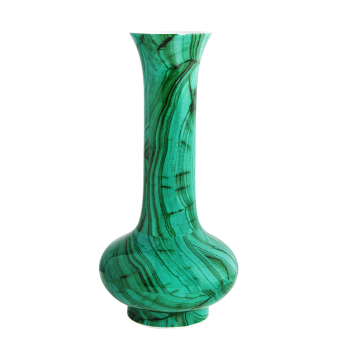 Ваза Malachite Vase vanessa Малахит в Ульяновске | Loft Concept 