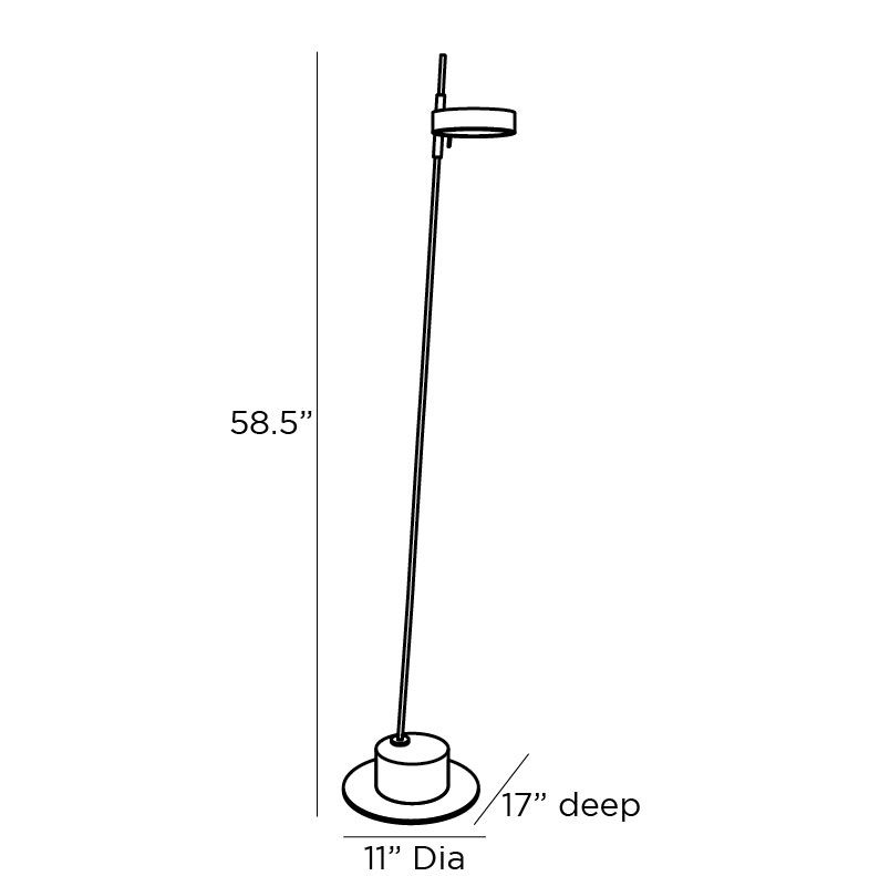 Торшер Arteriors PARK FLOOR LAMP в Ульяновске