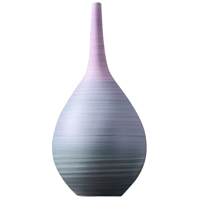 Ваза Gradient Vase 35 Сиреневый Голубой Мульти в Ульяновске | Loft Concept 