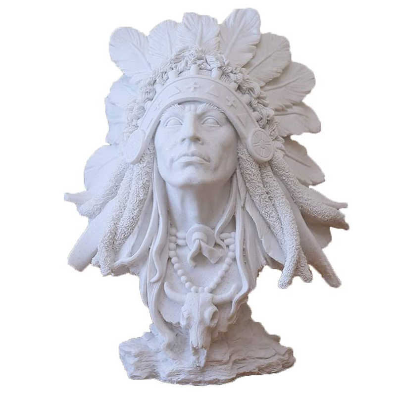 Native american indian figurine A Белый в Ульяновске | Loft Concept 