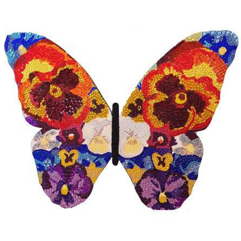 Картина “Pansy Bedazzled Butterfly Cut Out” Мульти в Ульяновске | Loft Concept 