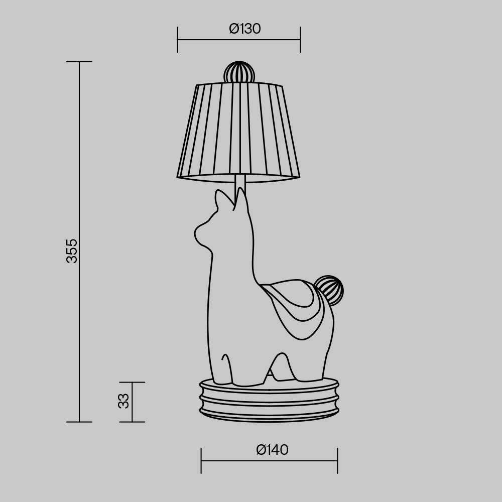 Настольный светильник Senor Alpaca 3000К 7Вт в Ульяновске