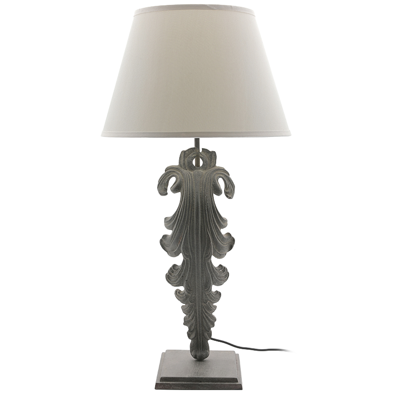 Настольная лампа RH Acanthus Leaf Artifact  Table Lamp Коричневый в Ульяновске | Loft Concept 