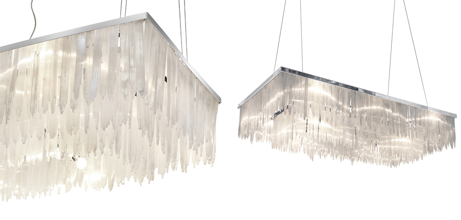 Люстра LAMP SELENITE RECT chromium 160 Люстра LAMP SELENITE RECT chromium 160 - Loft-Concept в Ульяновске