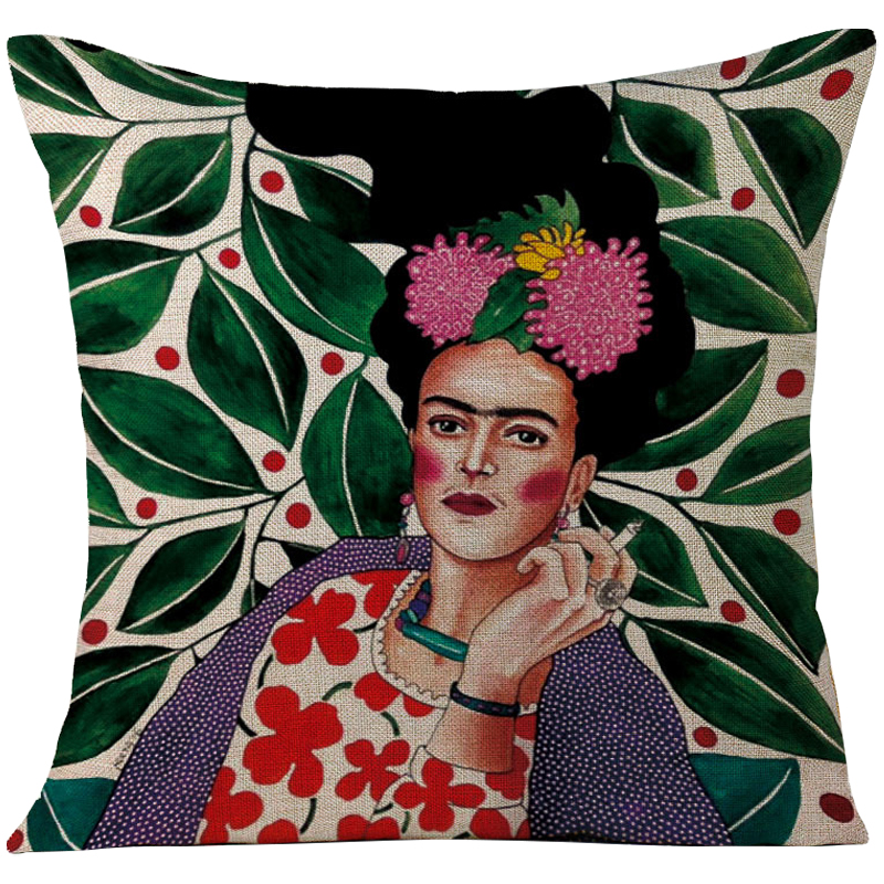 Декоративная подушка Frida Kahlo 13 Мульти в Ульяновске | Loft Concept 