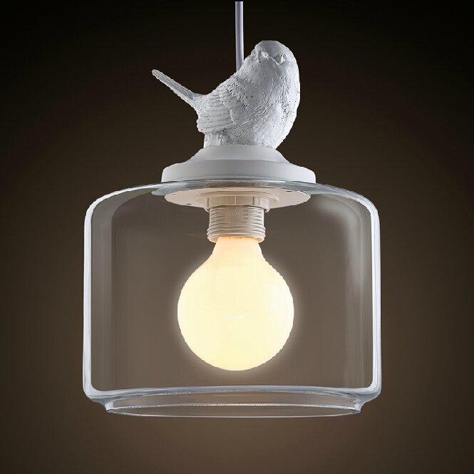 Подвесной светильник Provence Bird Pendant Белый в Ульяновске | Loft Concept 