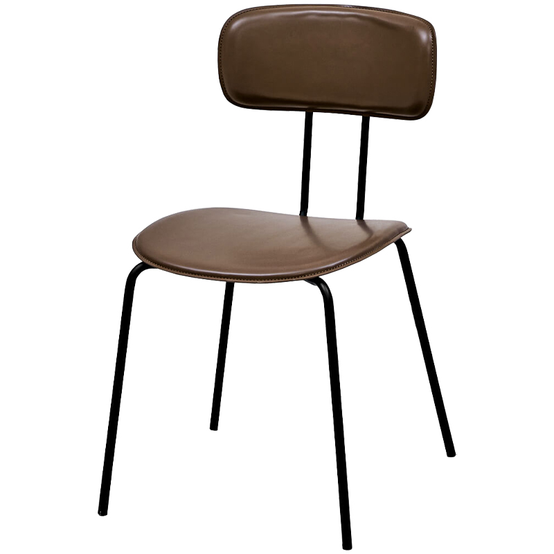 Стул Tyler Loft Stool brown Коричневый Черный в Ульяновске | Loft Concept 