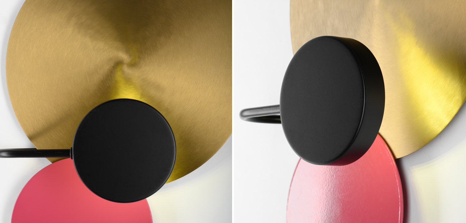 Бра PLANET LAMP METTE SCHELDE red - фото