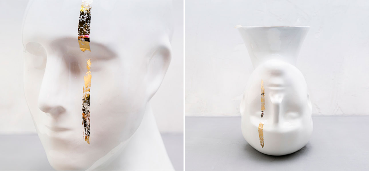 Голова ваза - фото