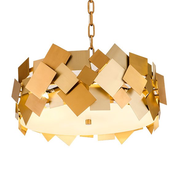 Люстра Gold Plate Chandelier 4  в Ульяновске | Loft Concept 