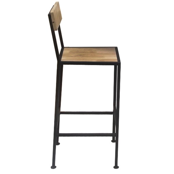 Барный стул Kraft Loft bar stool Коричневый Черный в Ульяновске | Loft Concept 