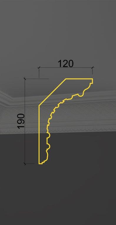 Карниз с орнаментом KO-23 в Ульяновске
