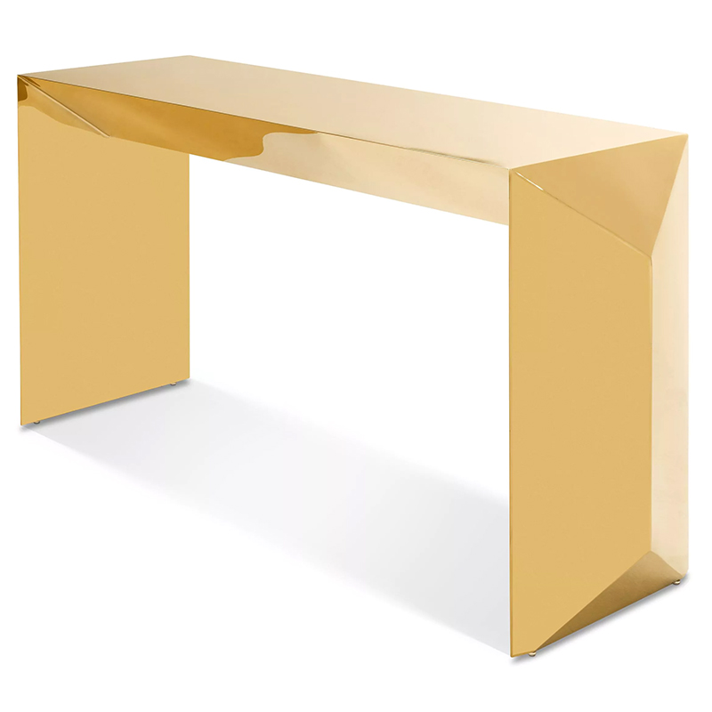 Консоль Eichholtz Console Table Carlow Gold Золотой в Ульяновске | Loft Concept 