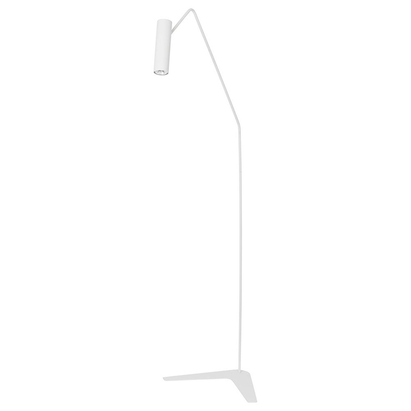 Торшер Tibo Trumpet Floor Lamp white Белый в Ульяновске | Loft Concept 