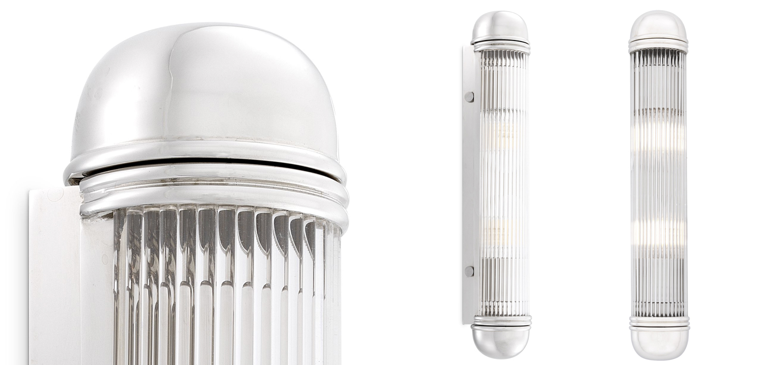 Бра Eichholtz Wall Lamp Auburn Nickel - фото