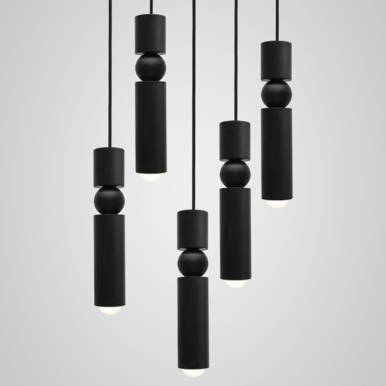 Подвесной светильник Fulcrum by Lee Broom Black Черный в Ульяновске | Loft Concept 