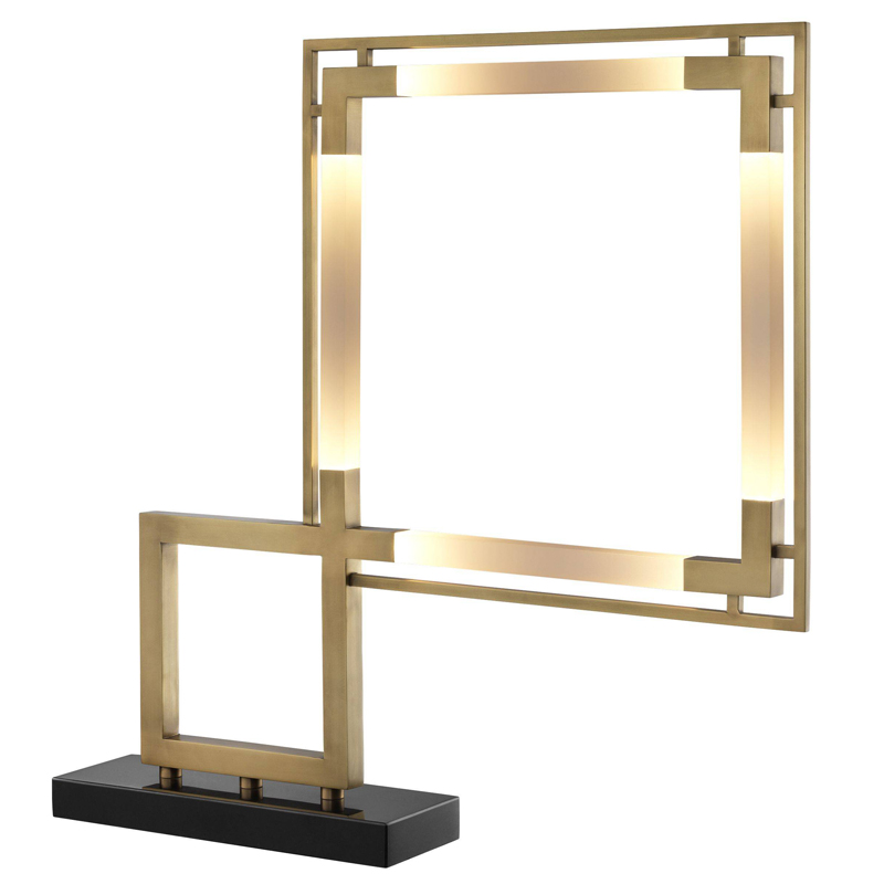 Настольная лампа Eichholtz Table Lamp Esperia Латунь Античная полированная Черный Мрамор Nero Настольная лампа Eichholtz Table Lamp Esperia Латунь Античная полированная Черный Мрамор Nero в Ульяновске | Loft Concept