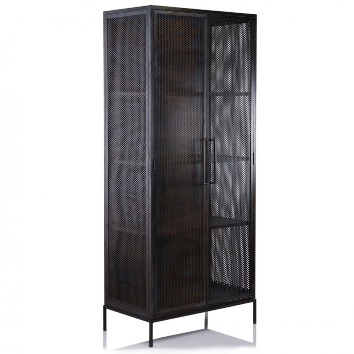 Шкаф Industrial Loft Dark Metal Tali Cabinet Черный в Ульяновске | Loft Concept 