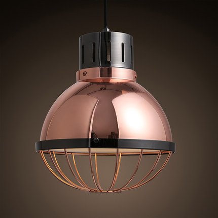 Подвесной светильник Ufo Copper Pendant Small Черный Медь в Ульяновске | Loft Concept 