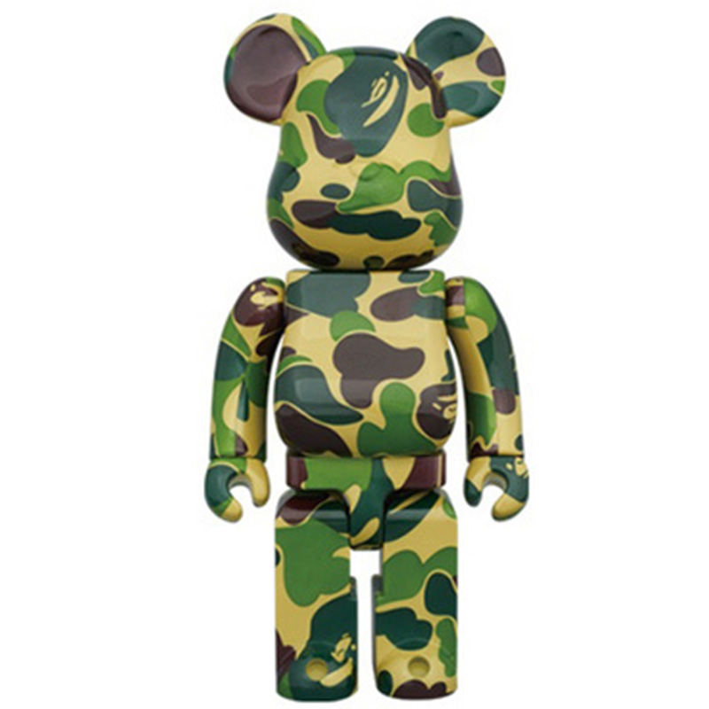 Статуэтка Bearbrick Camouflage Green Зеленый в Ульяновске | Loft Concept 