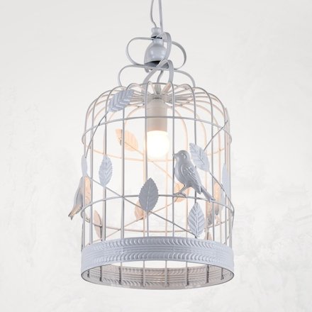 Подвесной светильник BIRDCAGE CHANDELIER Белый в Ульяновске | Loft Concept 