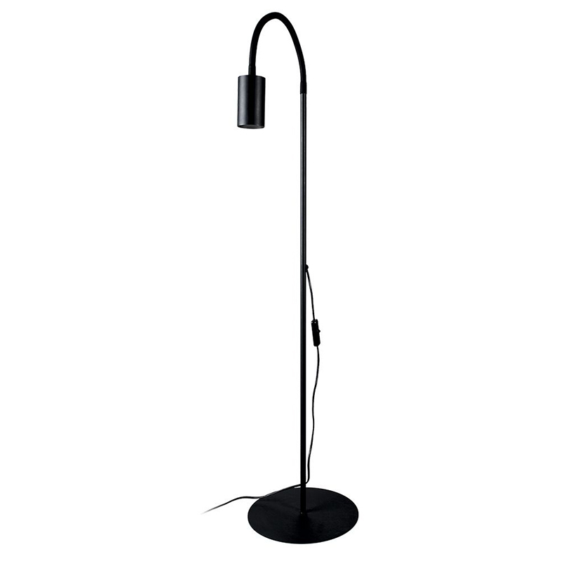 Торшер Noor Trumpet Floor Lamp black Черный в Ульяновске | Loft Concept 