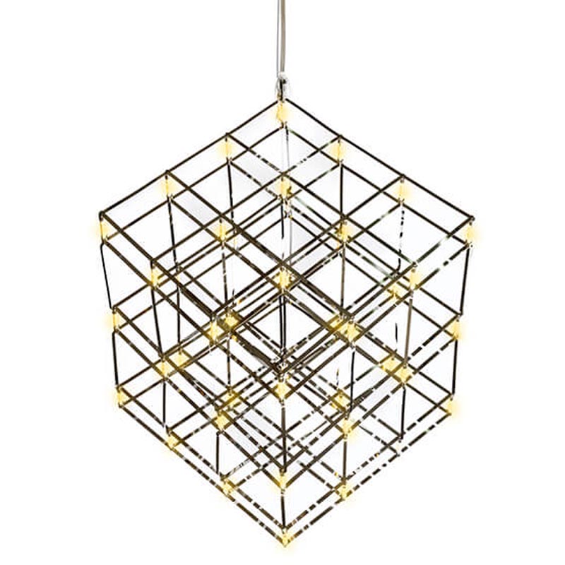 Люстра Moooi Tesseract Yellow lamp S Хром в Ульяновске | Loft Concept 