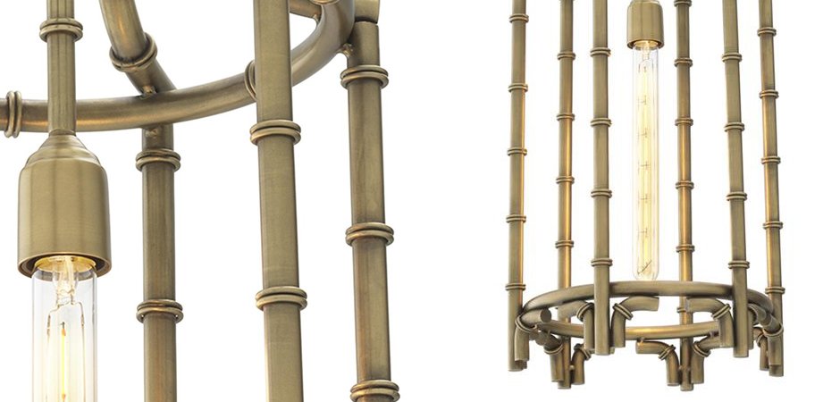 Люстра Eichholtz Lantern Vasco Brass - Loft-Concept в Ульяновске