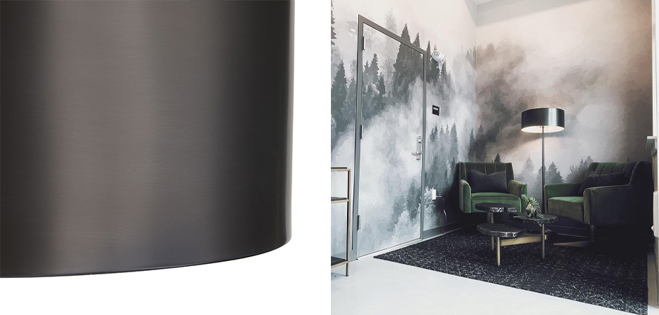 Торшер Arteriors VIOLETTA FLOOR LAMP Black - фото №1