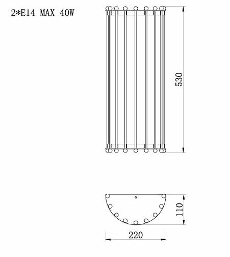 Бра Lantern Tiziano Brass Sconces в Ульяновске