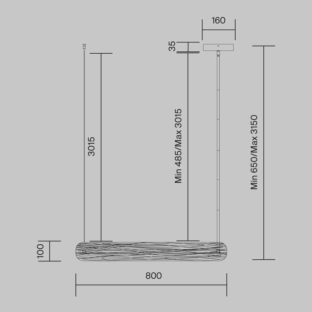 Подвесной светильник Frostum в Ульяновске
