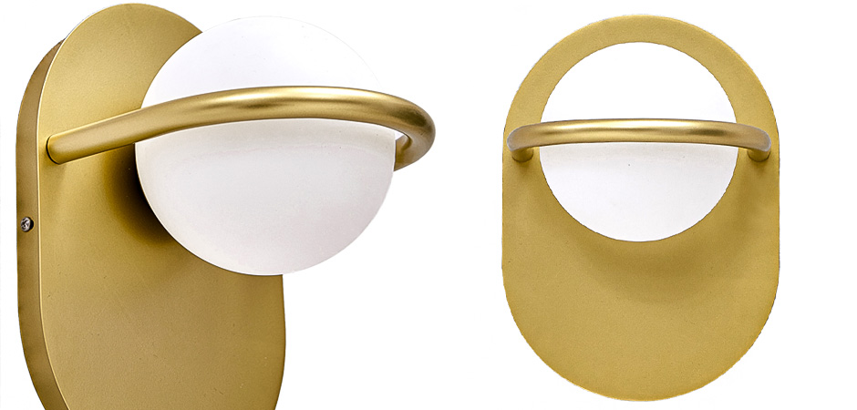 Бра Gold Holds Ball Sconces Бра Gold Holds Ball Sconces - Loft-Concept в Ульяновске