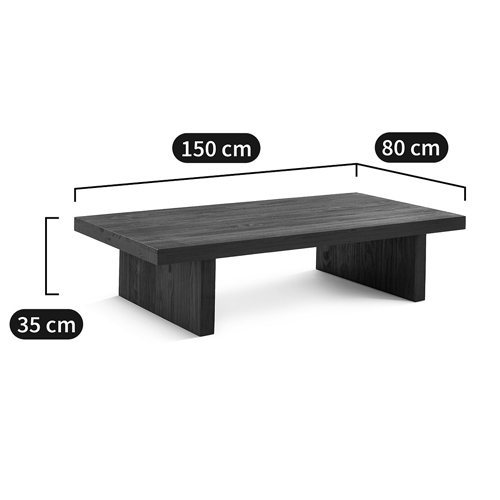 Журнальный стол из массива сосны Koda Coffee Table в Ульяновске