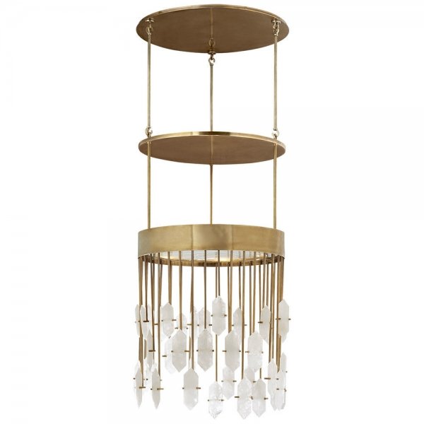 Люстра Kelly Wearstler Halcyon medium round chandelier Латунь в Ульяновске | Loft Concept 