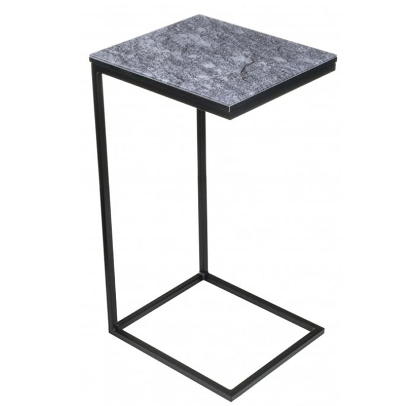 Приставной стол Zermatt Side Table gray Серый (Gray) в Ульяновске | Loft Concept 