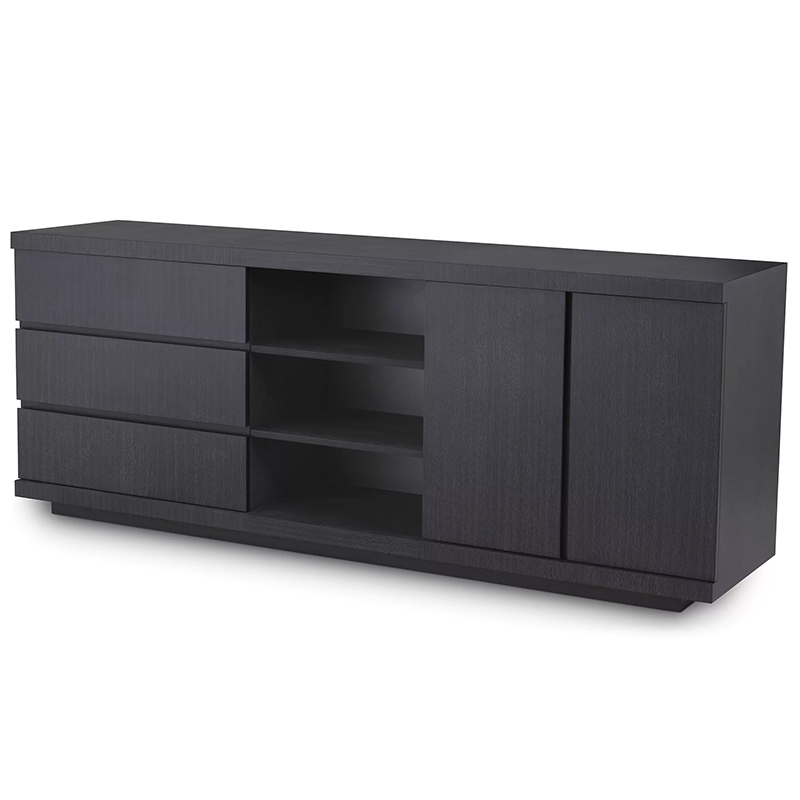 Комод Eichholtz Dresser Crosby Black Черный в Ульяновске | Loft Concept 